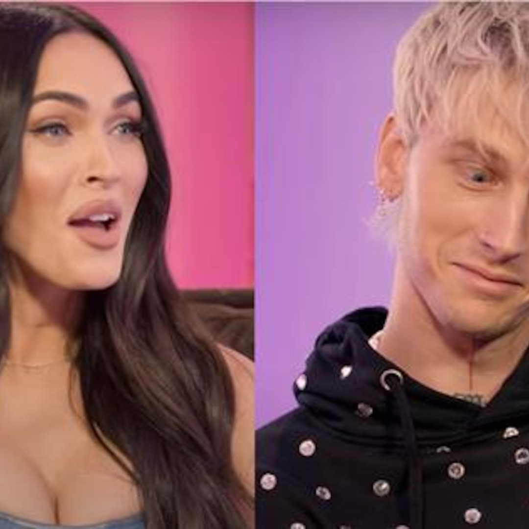 Megan Fox CENSORS BF Machine Gun Kelly in Couples Quiz